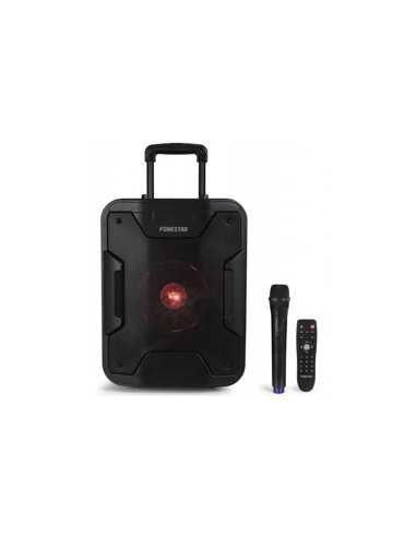 Altavoz portatil fonestar california 200w - jack - auxiliar - funcion karaoke - bluetooth - usb - mp3 - radio fm - microfono
