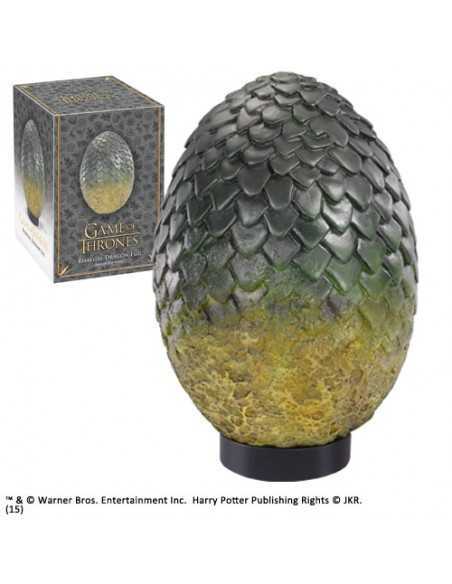 RÃ©plica the noble collection juego de tronos huevo de dragon rhaegal 20.32 cm