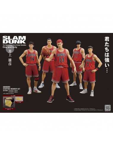 Set 5 figuras good smile company slam dunk shohoku starting member