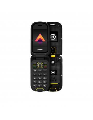 Telefono movil hammer bow 2.4 pulgadas 48mb black