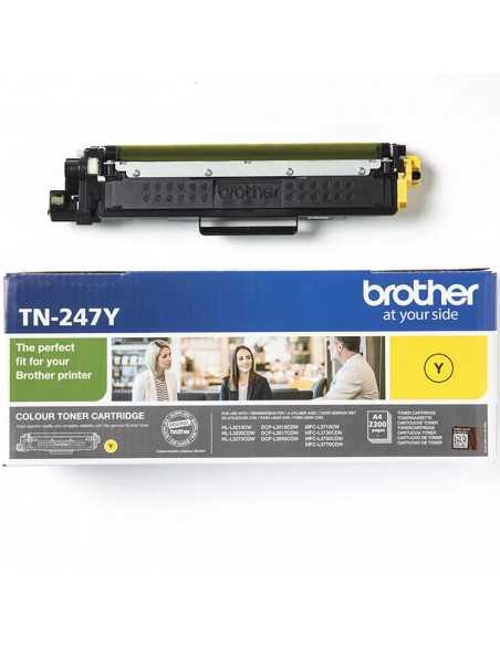 Toner brother tn247y amarillo 2300 páginas