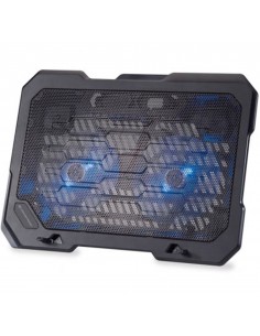 Base refrigeracion conceptronic para portatiles 2 ventiladores 125mm hasta 15.6 pulgadas