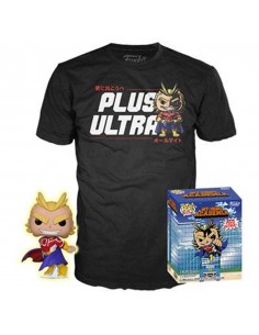 Pop & tee my hero academia all might funko + camiseta talla m ut - 56664m