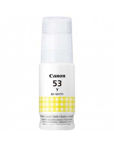 Botella tinta canon gi - 53y amarilla
