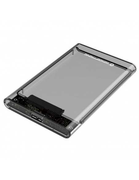 Caja externa conceptronic usb 3.0 sata transparente sin tornillos dante03t