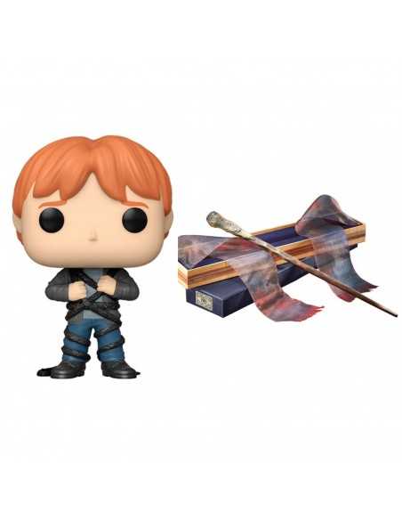 Pack funko + varita harry potter - ron weasley