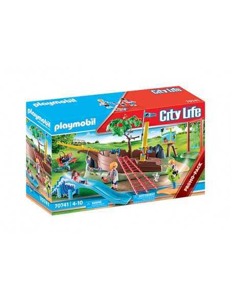 Playmobil city life parque de aventuras con barco naufragado