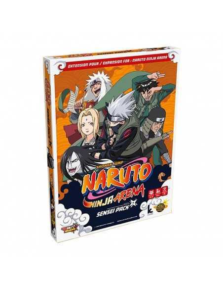 Juego de mesa naruto ninja arena sensei pack edad recomendada 10 aÃ±os (ingles)