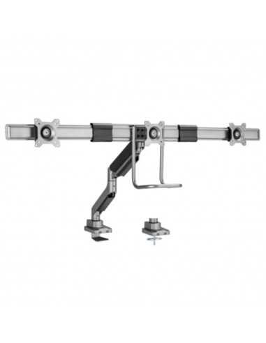 Soporte mesa equip vesa hasta 32 pulgadas 100x100 max 6kg triple pantalla