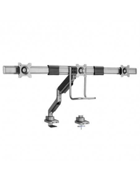 Soporte mesa equip vesa hasta 32 pulgadas 100x100 max 6kg triple pantalla