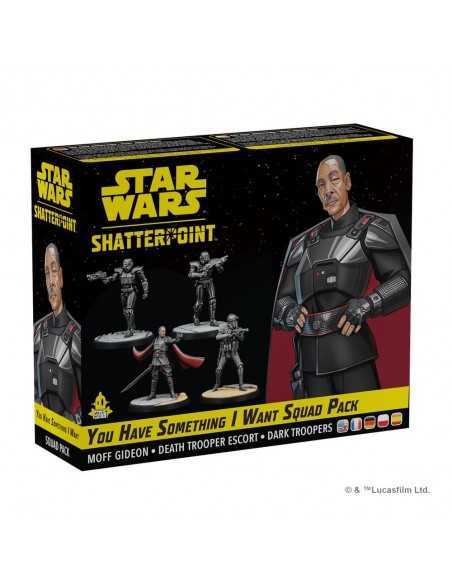 Juego de mesa star wars shatterpoint you have something i want squad pack edad recomendada 14 aÃ±os