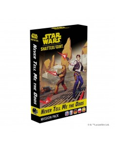 Juego de mesa star wars shatterpoint never tell me the odds mission pack edad recomendada 14 aÃ±os