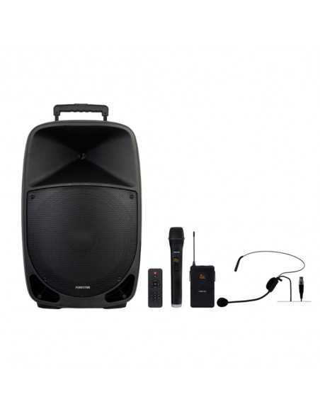Altavoz portatil con microfono fonestar malibu - 315 - 50w rms