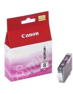 Cartucho tinta canon cli8 magenta pixma 8ml 4200 - 5200 - 6600 - mp500 - 800