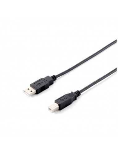 Cable impresora equip usb a - usb b - macho - macho - 5m - negro