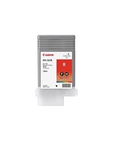 Cartucho canon pfi - 101r foto rojo ipf5000 - ipf5100 - ipf6100 - ipf6200