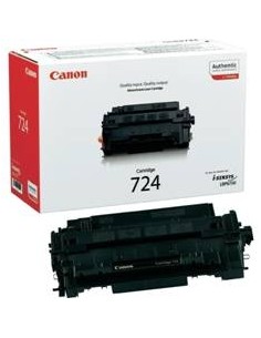 Toner canon 724 negro 6000 paginas i - sensys lbp6750dn