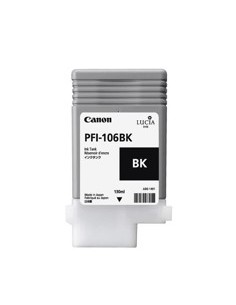 Cartucho canon pfi - 106bk negro ipf6400se - ipf6300s - ipf6400s - ipf6300 - ipf6350 - ipf6400 - ipf6450