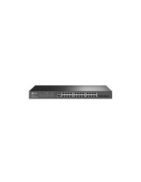 Switch 24 puertos 10 - 100 - 1000 + 4 sfp l2 tp - link