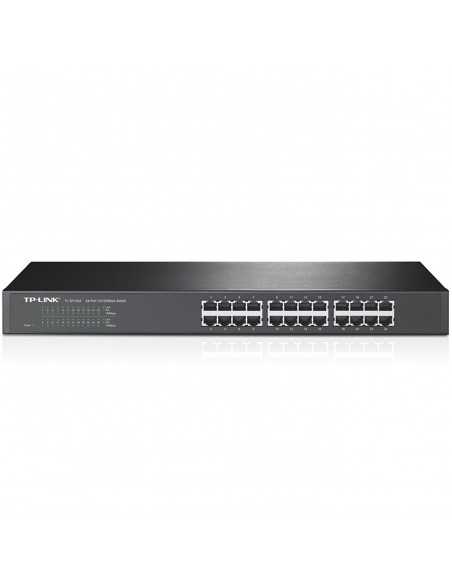 Switch 24 puertos 10 - 100 19 pulgadas tp link