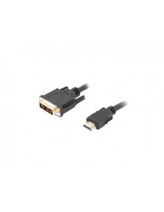 Cable hdmi lanberg macho - dvi - d 18+1 macho single link 3m negro