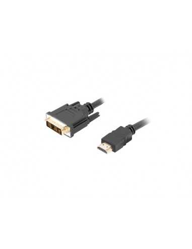 Cable hdmi lanberg macho - dvi - d 18+1 macho single link 3m negro
