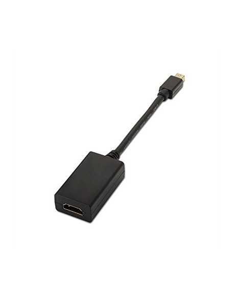 Cable nanocable conversor minidisplay port a hdmi macho - hembra 15cm negro