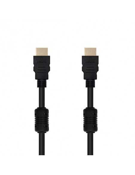 Cable hdmi alta velocidad nanocable 10m - macho - macho - negro