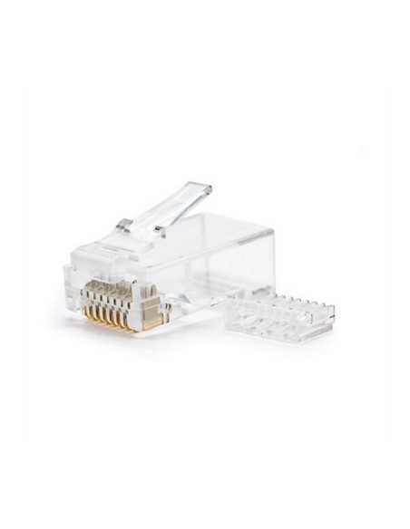 Conector rj45 categoria 6 utp nanocable 100 und.