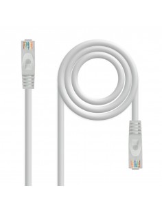 Latiguillo cable red lszh - utp cat.6a rj45 nanocable 5m gris