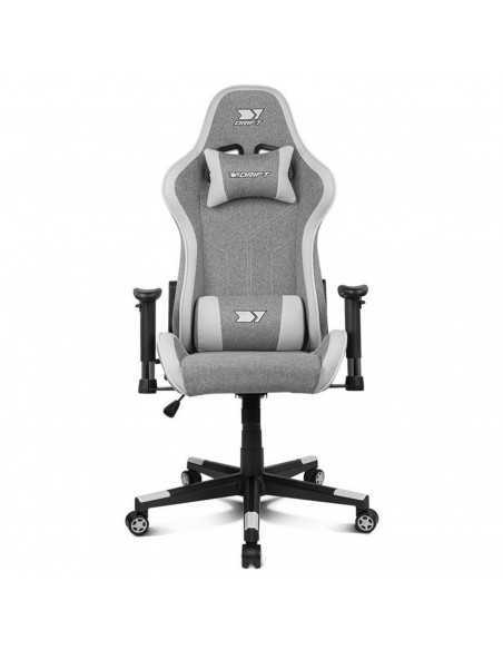 Silla gaming drift dr90 pro gris - blanca