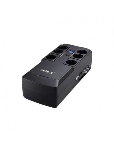 Sai ups phasak 800va interact kyptos ph 9478 s 3xschuko 3xsurge protect rj45 usb