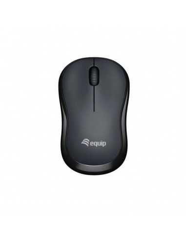 Mouse raton equip comfort wireless inalambrico - 1200dpi - negro