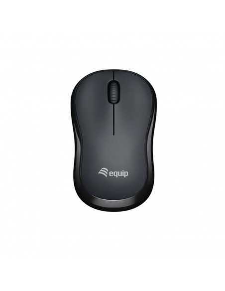 Mouse raton equip comfort wireless inalambrico - 1200dpi - negro