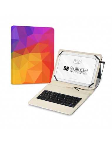 Funda tablet subblim para tablet 11 pulgadas triangulos