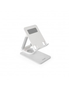Soporte tooq plegable para tablet hasta 12.9 pulgadas blanco