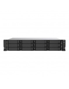 Servidor nas qnap ts - 1273au - rp - 8g 12 bahias 2u rack 8gb gigabit ethernet