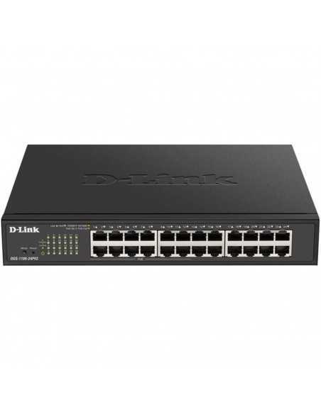 Switch d - link 24 puertos 10 - 100 - 1000 gestionable poe 12puertos