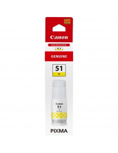 Cartucho tinta canon amarillo gi - 51y 70ml 7700 paginas