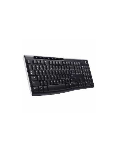 Teclado logitech k270 negro wireless inalambrico 2.4ghz
