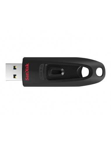 Memoria usb 3.0 sandisk 256gb cruzer ultra negro