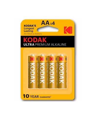 Blister pilas kodak alcalina ultra aa lr6 - blister 4 pilas