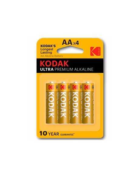Blister pilas kodak alcalina ultra aa lr6 - blister 4 pilas