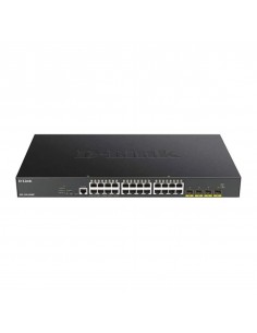 Switch d - link 29 puertos semigestionable 24 puertos gigabit ethernet 4 puertos sfp+ 1 puerto consola