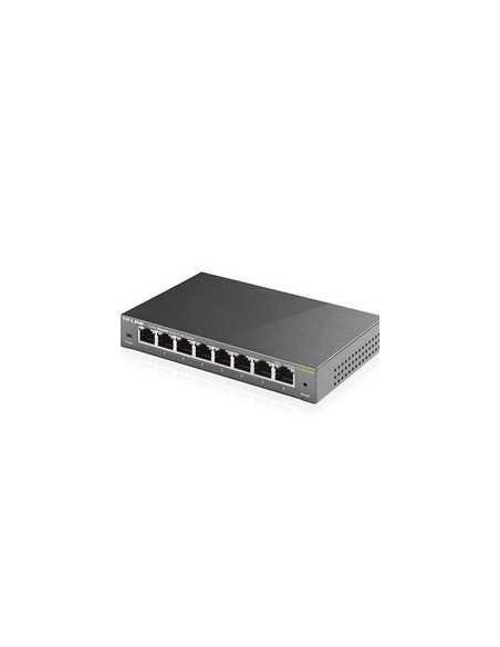 Switch 8 puertos 10 - 100 - 1000 tp - link gris