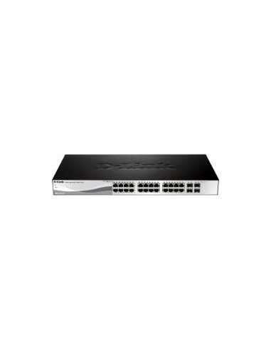 Switch d - link 28 puertos 19 pulgadas l2 giga
