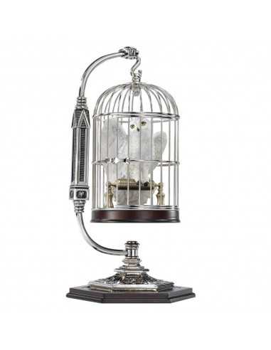 Figura en miniatura the noble collection harry potter hedwig en jaula