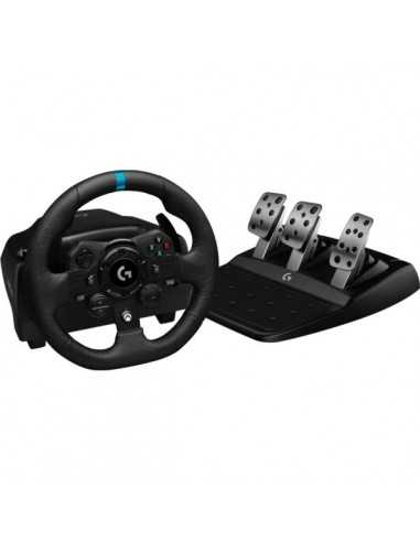 Volante y pedales logitech g923 para xbox y pc