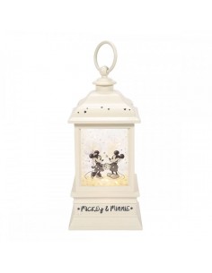Farolillo de purpurina enesco disney mickey & minnie