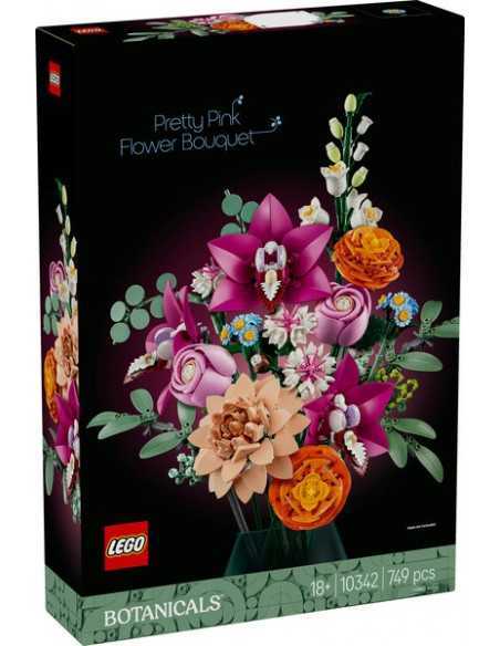 Lego ramo de flores fantasÃ­a en rosa
